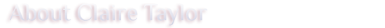 About Claire Header