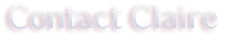 Contact Claire
