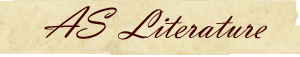 AS English Literature