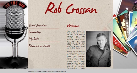 Rob Crossan Travel Journalist Website